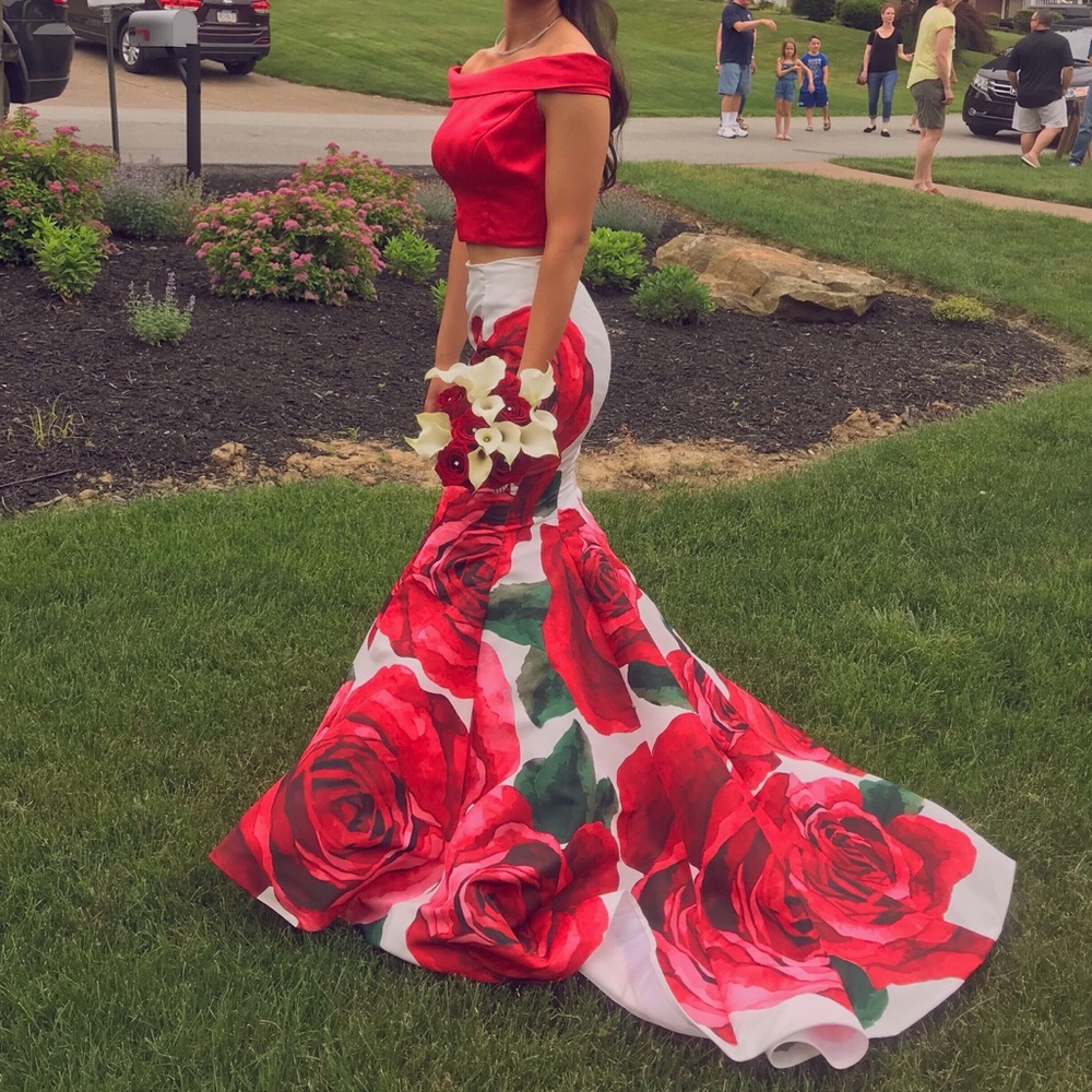 Sherri Hill prom dress worn once